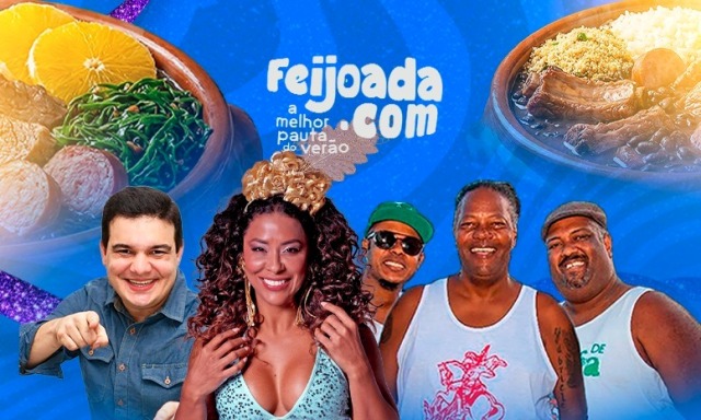 Feijoada.Com 2026 acontece dia 31 de janeiro no Rio Vermelho com show de Ana Mametto