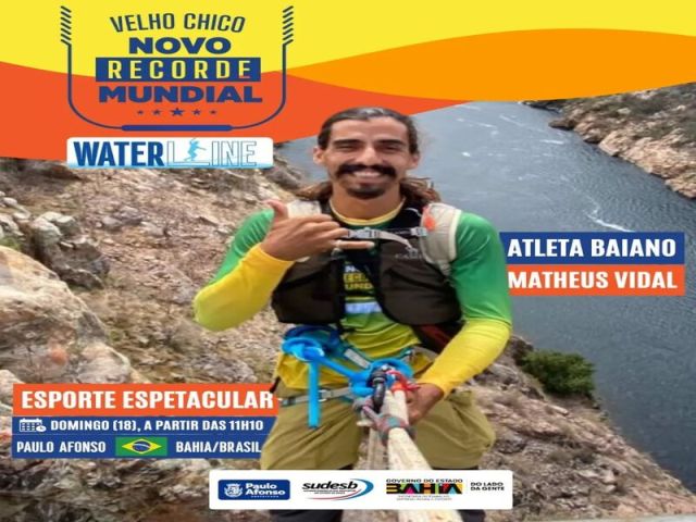 Paulo Afonso foi palco de um feito histórico no esporte mundial