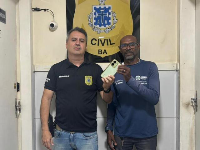 Polícia Civil recupera celular furtado durante o Pré-Carnaval de Juazeiro