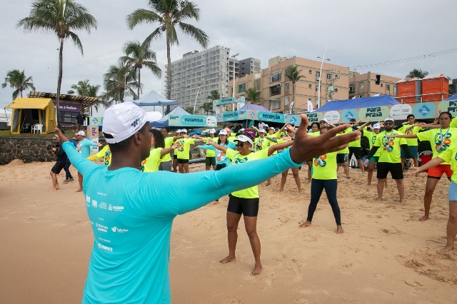 ParaPraia prossegue com banho assistido em Ondina