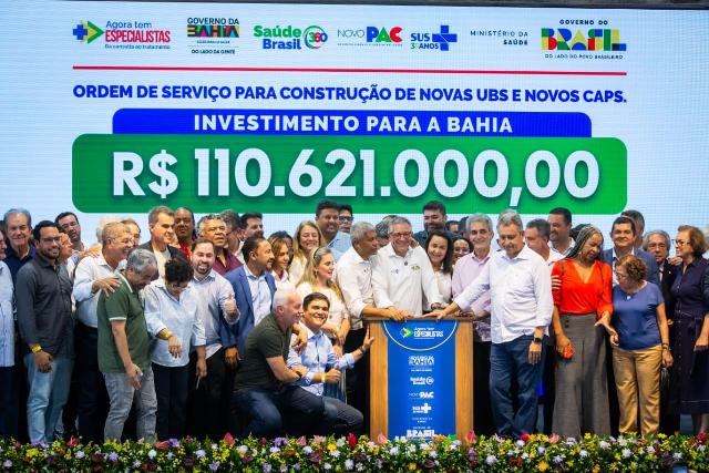 Governo do Brasil entrega pacote de saúde para a BA: ambulâncias, unidades odontológicas móveis e equipamentos beneficiarão 11 milhões de pessoas