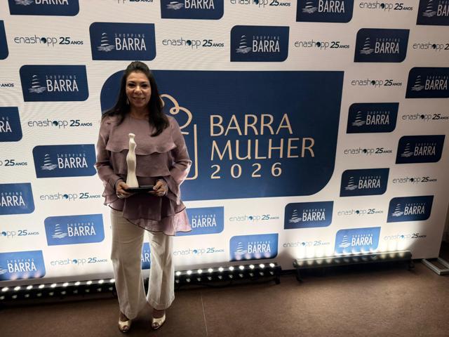 Jornalista Zuleica Andrade é homenageada na 17ª edição do Prêmio Barra Mulher