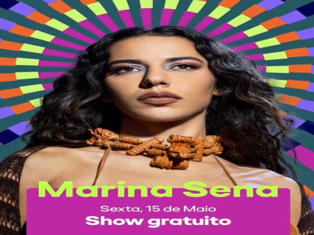 Marina Sena fará o show de encerramento do primeiro dia do Festival LED Globo