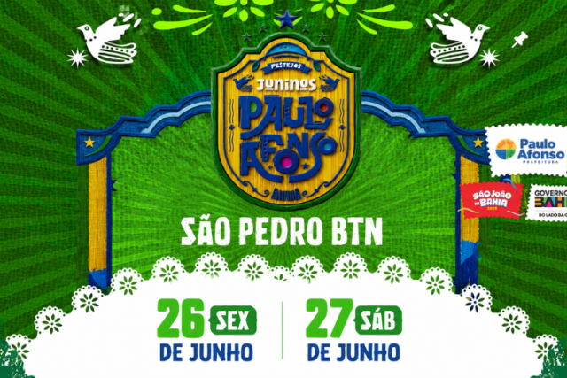 São Pedro do BTN 2026 promete dois dias de muita música e tradição em Paulo Afonso
