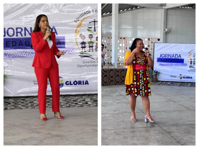 Jornada Pedagógica reúne educadores e reforça compromisso com uma educação mais inclusiva e equitativa em Glória