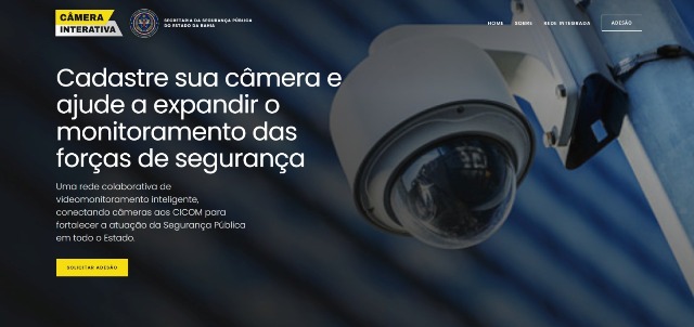 SSP lança novo site para empresas e condomínios integrarem câmeras com o Centro de Operações e Inteligência