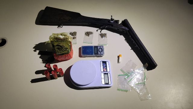 RONDESP Nordeste apreende arma de fogo e drogas em Paulo Afonso