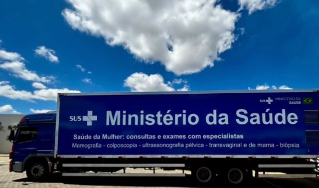População de Paulo Afonso (BA) e região é atendida por Carreta de Saúde da Mulher do Ministério da Saúde; veja como funciona