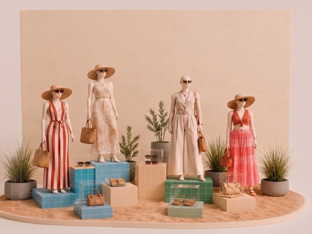 Com show de Alexandre Leão, Shopping Paseo inaugura exposição de moda Primavera Verão 2027