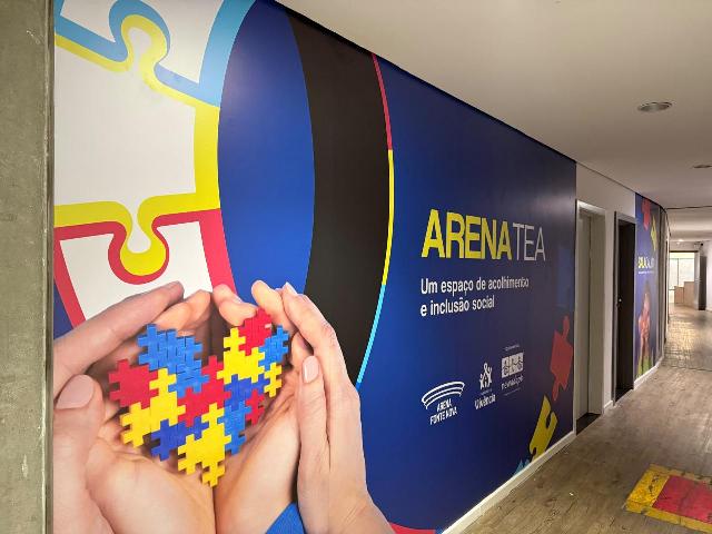 Arena Fonte Nova anuncia espaço inclusivo para pessoas do espectro autista